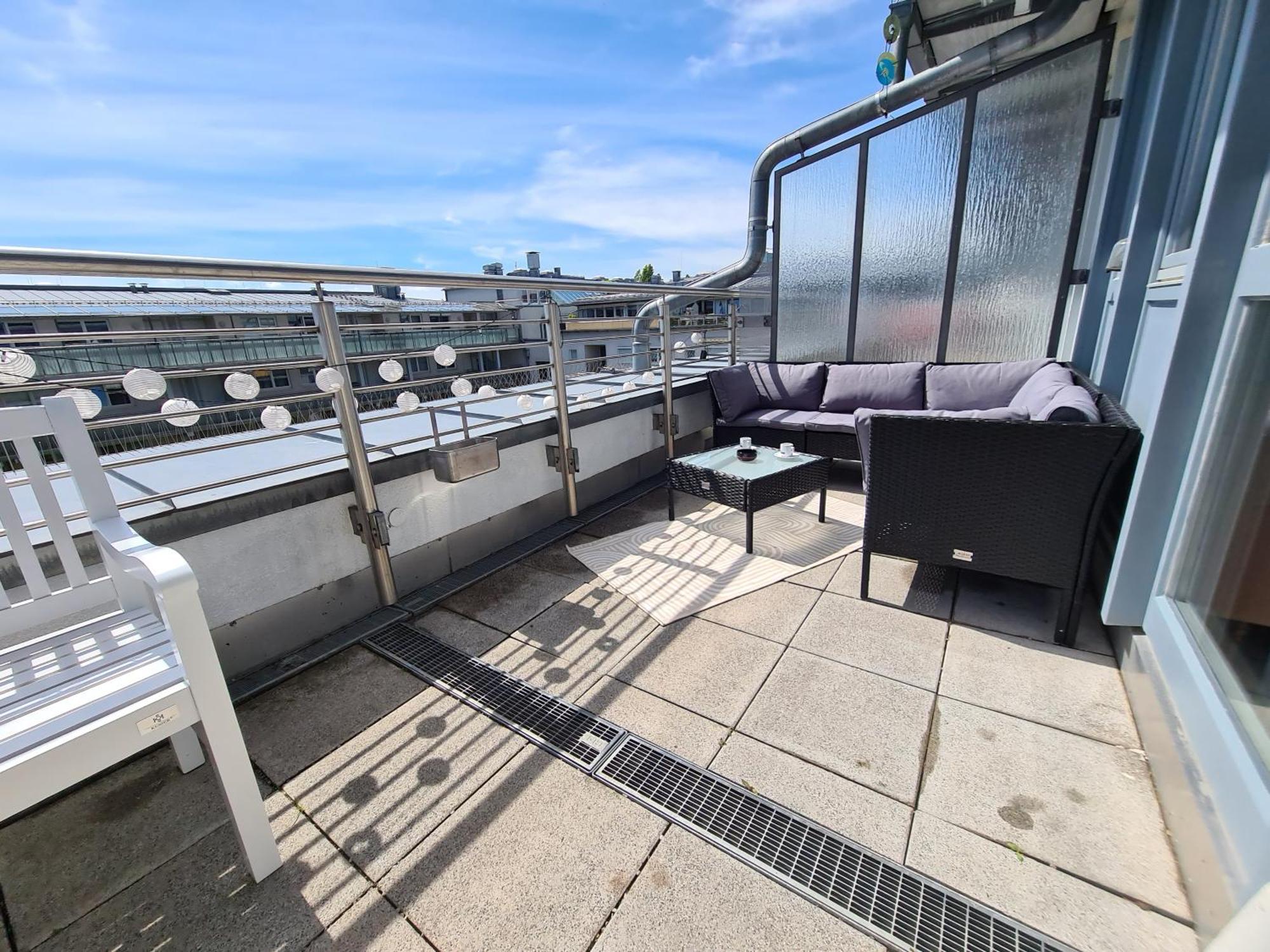 Ridler Theresienwiese, Parking & Rooftop Terraces 2 Room Münih Dış mekan fotoğraf